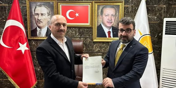 Sason’da AK Parti ilçe başkanlığına Boğuş atandı