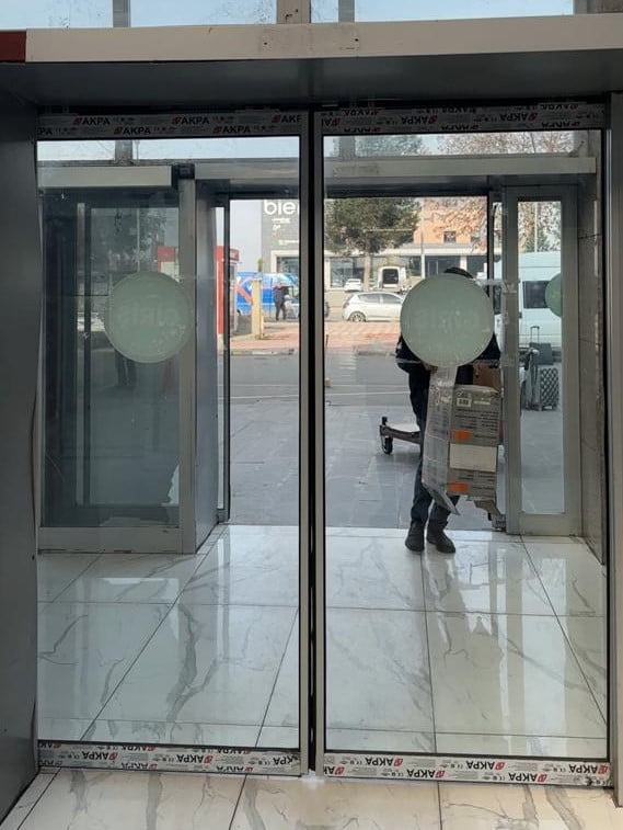 'Otogardaki kapılara rüzgar perdesi takılacak'