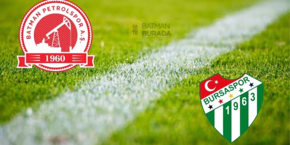 Bursaspor’dan, Batman Petrolspor’a teşekkür