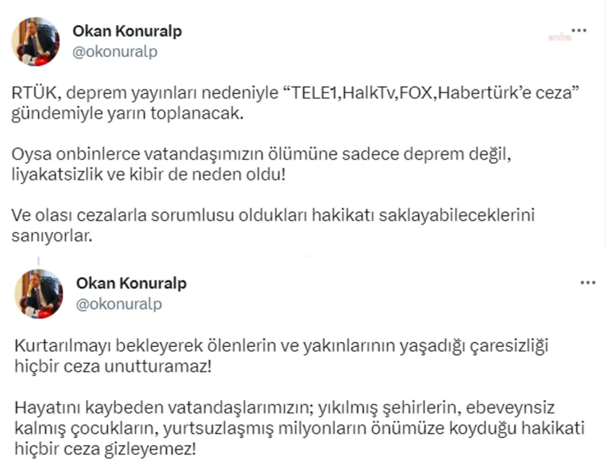 RTÜK 'ceza' gündemiyle 4 kanal için toplanıyor