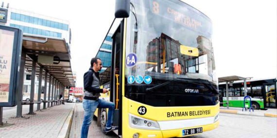 Batman belediyesinden ulaşım için yeni uygulama; otobüslerde kredi kartı dönemi