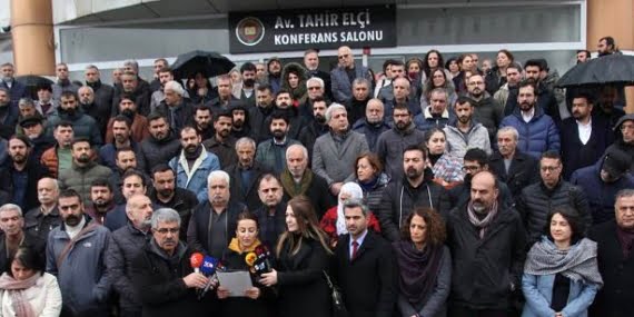 Baro başkanına ölüm tehditleri, protesto edildi