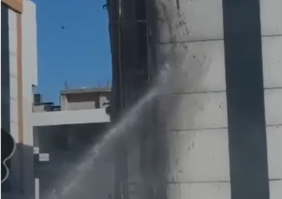 Batman’da hastane yakınındaki bir işletmede yangın