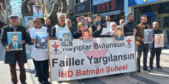 Batman’da kayıp yakınları 568. haftada bir araya geldi