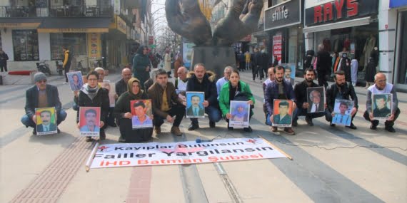 Batman’da İHD ve Kayıp Yakınları 569. haftada Cengiz Altun’un akıbetini sordu