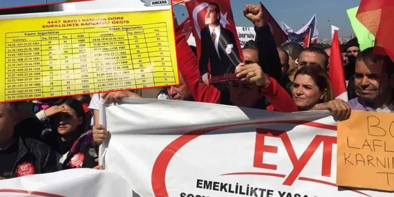 Martta dilekçe veren EYT’lilerin ilk maaş günü belli oldu