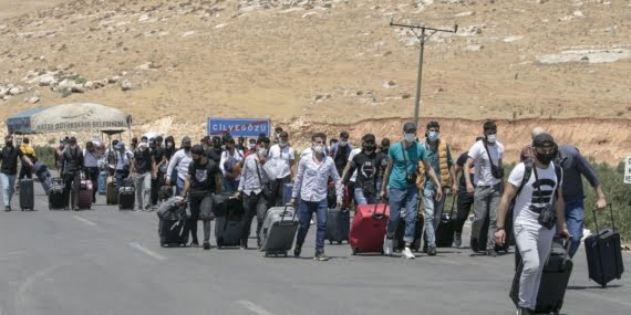 Maraş merkezli depremden sonra 40 bin Suriyeli ülkesine döndü