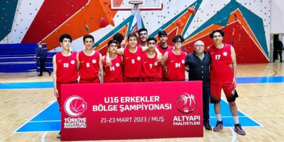 Eğitimspor Basketbolda U16’da Bölge Şampiyonu