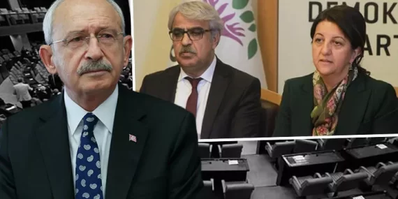 CHP Genel Başkanı Kılıçdaroğlu, HDP ile görüşüyor