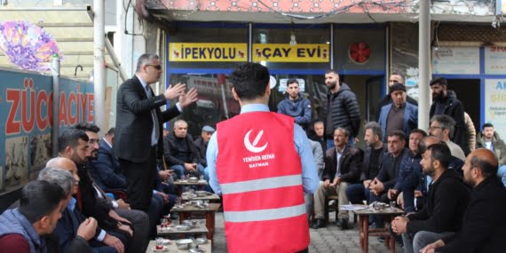 Yeniden Refah Kozluk'ta seçim startını verdi Yeniden Refah Kozluk’ta seçim startını verdi