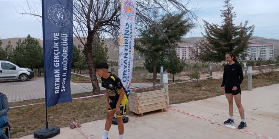 Oryantiring gençler yarışması sona erdi