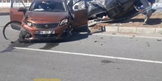 Batman çevre yolunda kaza