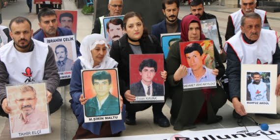 Batman’da Kayıp Yakınları ve İHD 572. haftada bir araya geldi