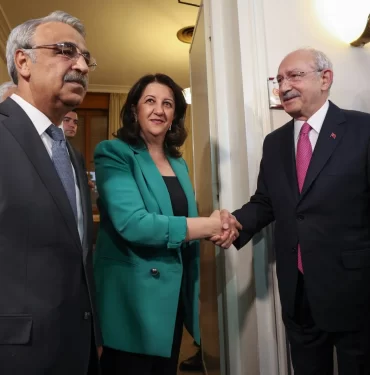 hdp chp görüşmesi