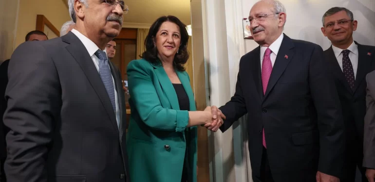 hdp chp görüşmesi