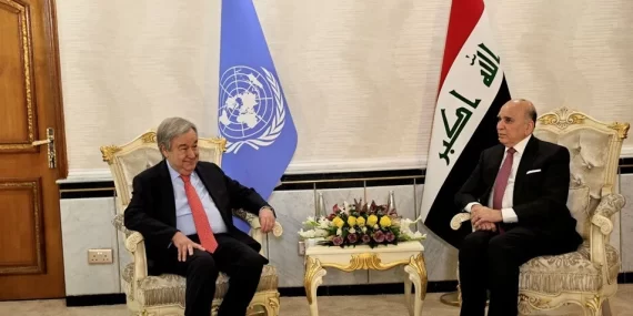BM Genel Sekreteri Guterres’ten 6 yıl sonra Irak’a ilk ziyaret