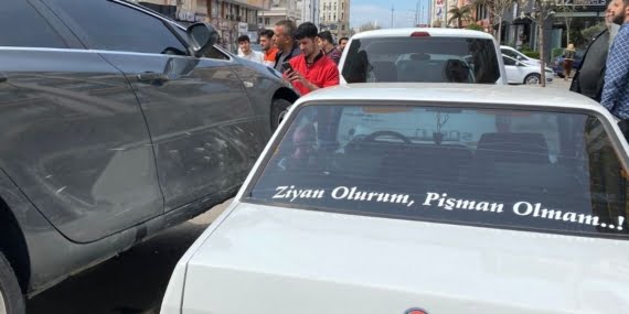 Batman’da ilginç kaza; ‘ziyan olurum, pişman olmam’