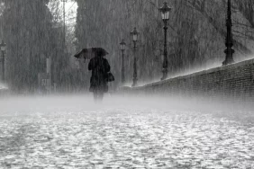 sağanak yağış yağmur