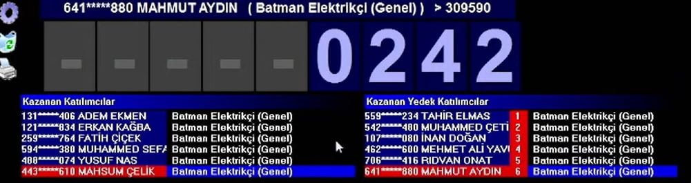 Sağlık Bakanlığı kura sonuçları açıklanıyor: İşte Batman kura sonuçları