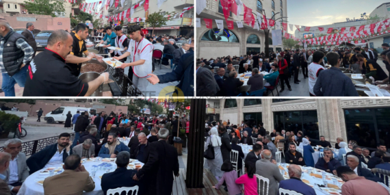 CHP Batman Milletvekili adayı Hüseyin Yaşar, iftar programı düzenledi