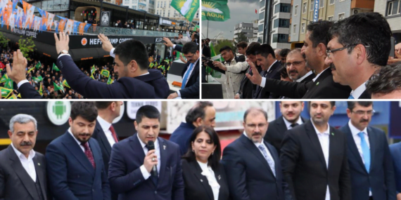 Ak Parti’li adaylar Batman’a döndü