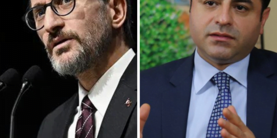 Demirtaş, ‘olan sana olur’ dedi, Altun, ‘korkmuyorum’ diye cevap verdi