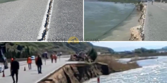 Korkutan görüntüler! Batman-Kozluk yolu çöktü