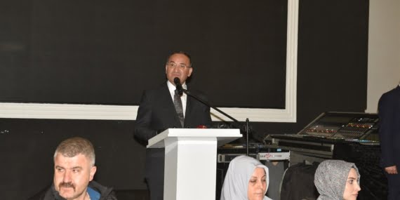 Adalet Bakanı Bozdağ Batman’daydı: Kürtçe üzerindeki yasakları biz kaldırdık