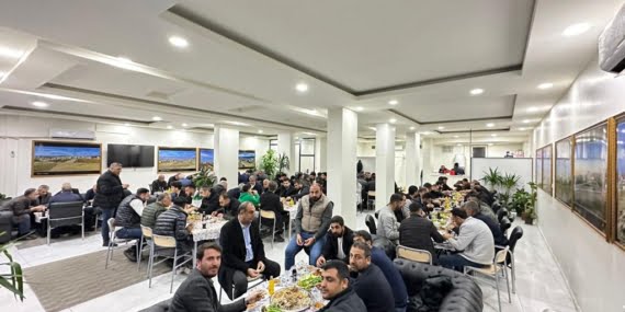 Recebanlılar iftar yemeğinde buluştu