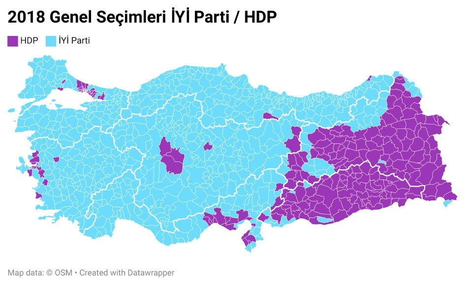 Haritalarla 2018 Genel Seçimleri