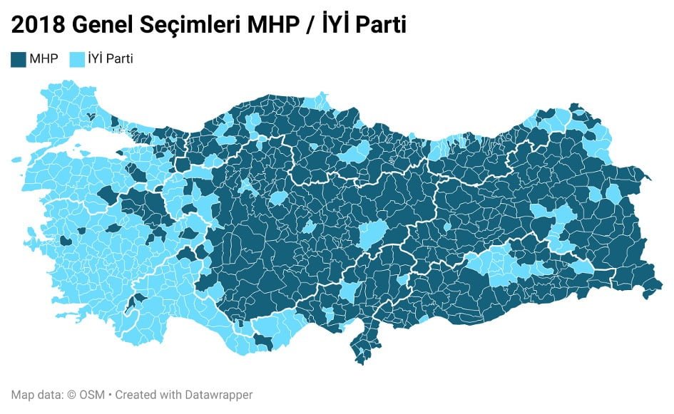 Haritalarla 2018 Genel Seçimleri