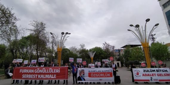 Furkan Gönüllüleri ‘Filistin için’ sokaktaydı 