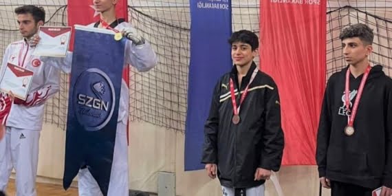 Batmanlı taekwondocular Erzincan’dan dereceyle döndü