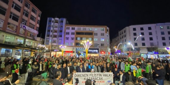 İsrail’e Batman’dan tepki