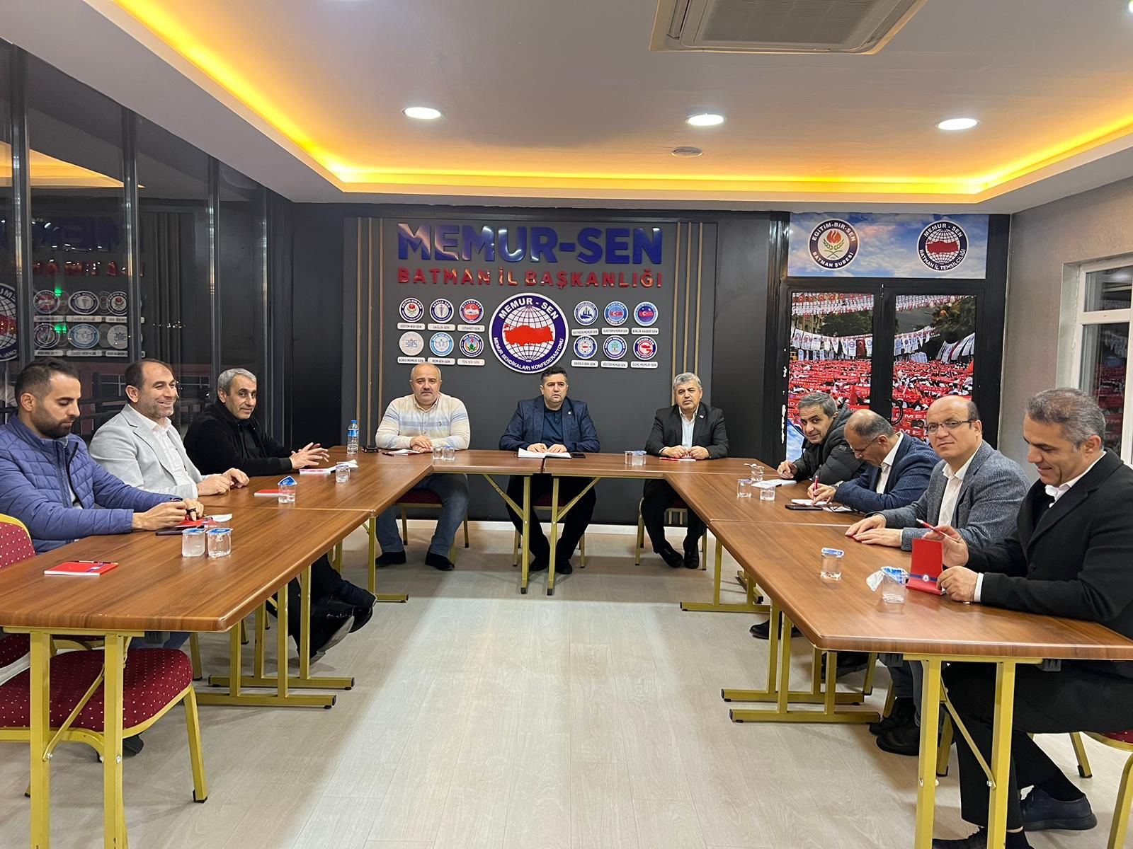 MEMUR-SEN Batman İl Başkanlığında Nisan ayı istişare toplantısı