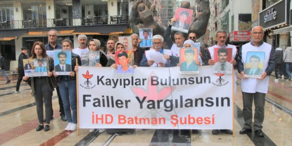 Kayıp yakınları 578. haftada bir araya geldi