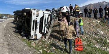 batman plakalı kaza