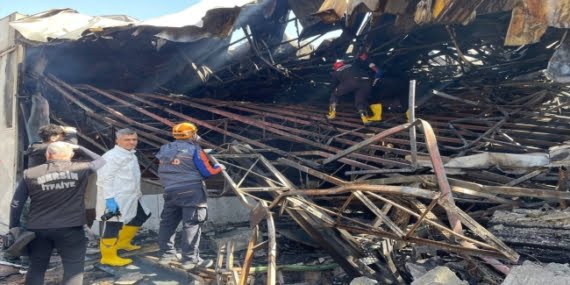 Mersin Sanayi Sitesi’nde yangın: 4 kişi öldü