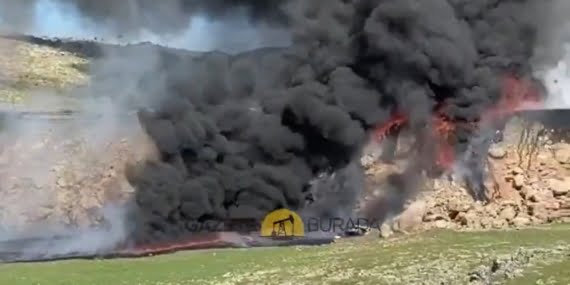 İdil’de Batman plakalı petrol yüklü tankerle kamyonet çarpıştı: 2 ölü, 4 yaralı