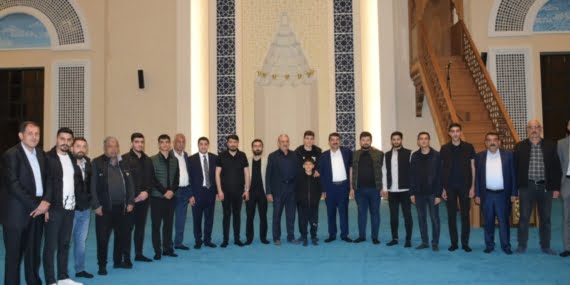 Esentepe’de yapılan Necat Nasıroğlu Külliyesi’nde ilk namaz kılındı