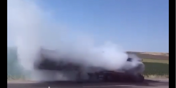 Batman-Diyarbakır yolunda büyük bir faciadan dönüldü