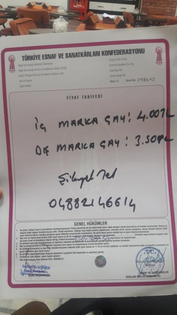 Batman’da çaya zam geldi