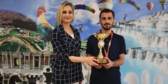 Batmanlı genç santranç turnuvasında dereceye girdi