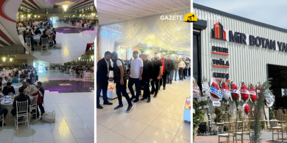 Mir Botan Yapı, yeni işyerini geniş bir katılımla hizmete açtı