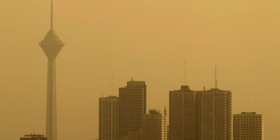 İran’da Toz fırtınasında 750 kişi hastanelik oldu