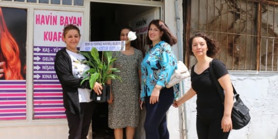 Batman belediyesinden aldıkları eğitimle iş veren oldular