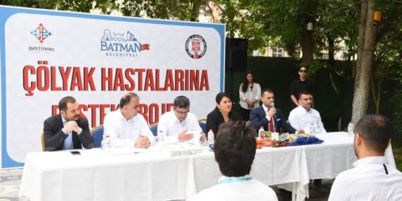 Batman belediyesinden bir ilk daha: Çölyak hastalarına glütensiz gıda ürünleri tedarik ediliyor