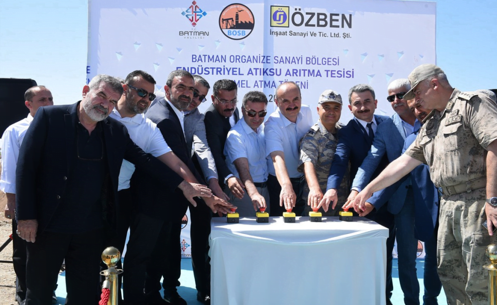 OSB’de yapılacak endüstriyel atıksu arıtma tesisinin temeli atıldı