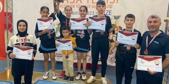 Masa Tenisinde Batman başarısı