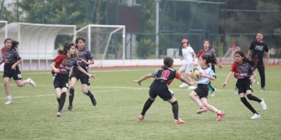 Denizli’de düzenlenen Ragbi şampiyonasında Batman rüzgarı